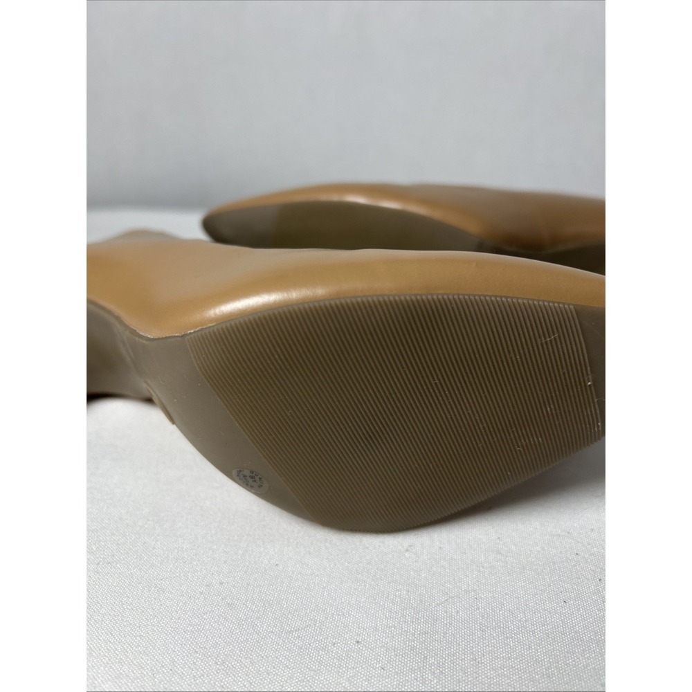Worthington Women 7 Tan Pointed Toe Stiletto Pump Slip On Shoe 299 - Picture 9 of 11